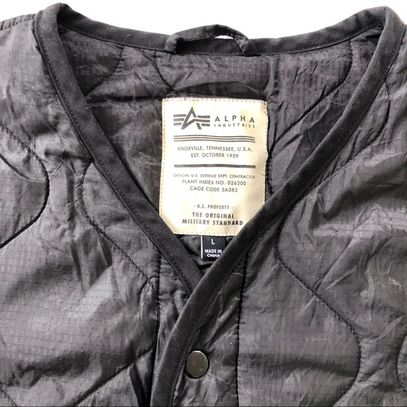 Alpha Industries “Liner” Jacket-EUC - Picture 7 of 14